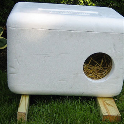 outdoor feral cat house