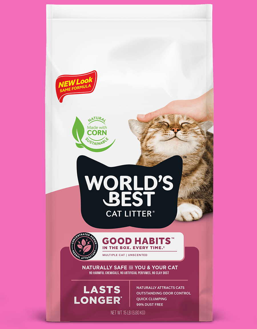 World's Best Cat Litter - Good Habits® 15lb bag